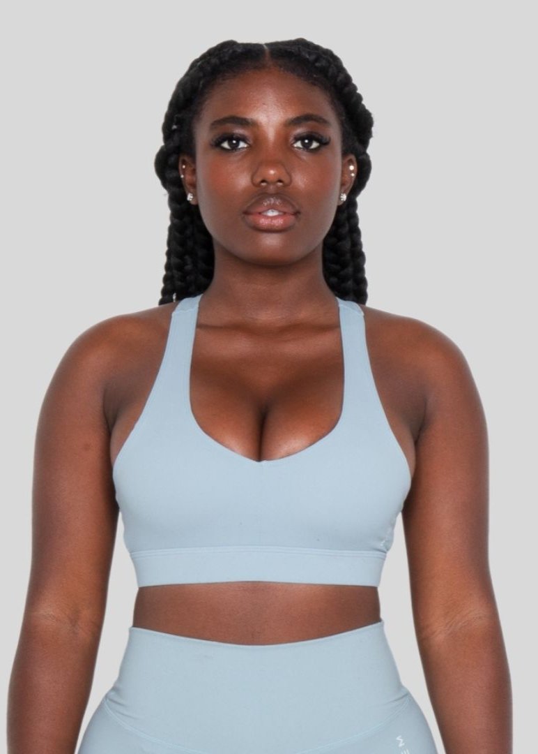 MEMFitness Training Sports Bra Blue