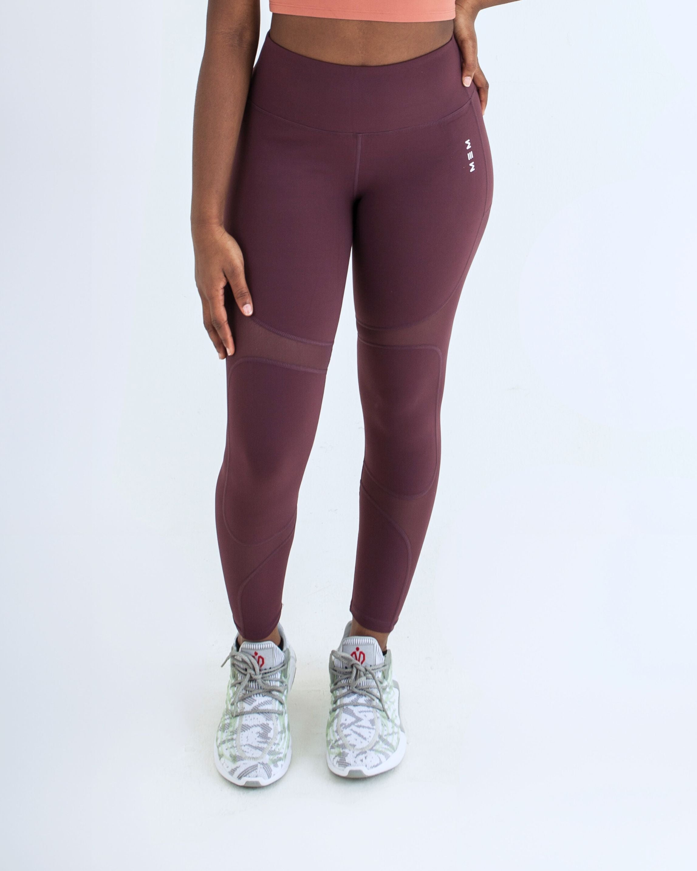 Dark plum leggings hotsell