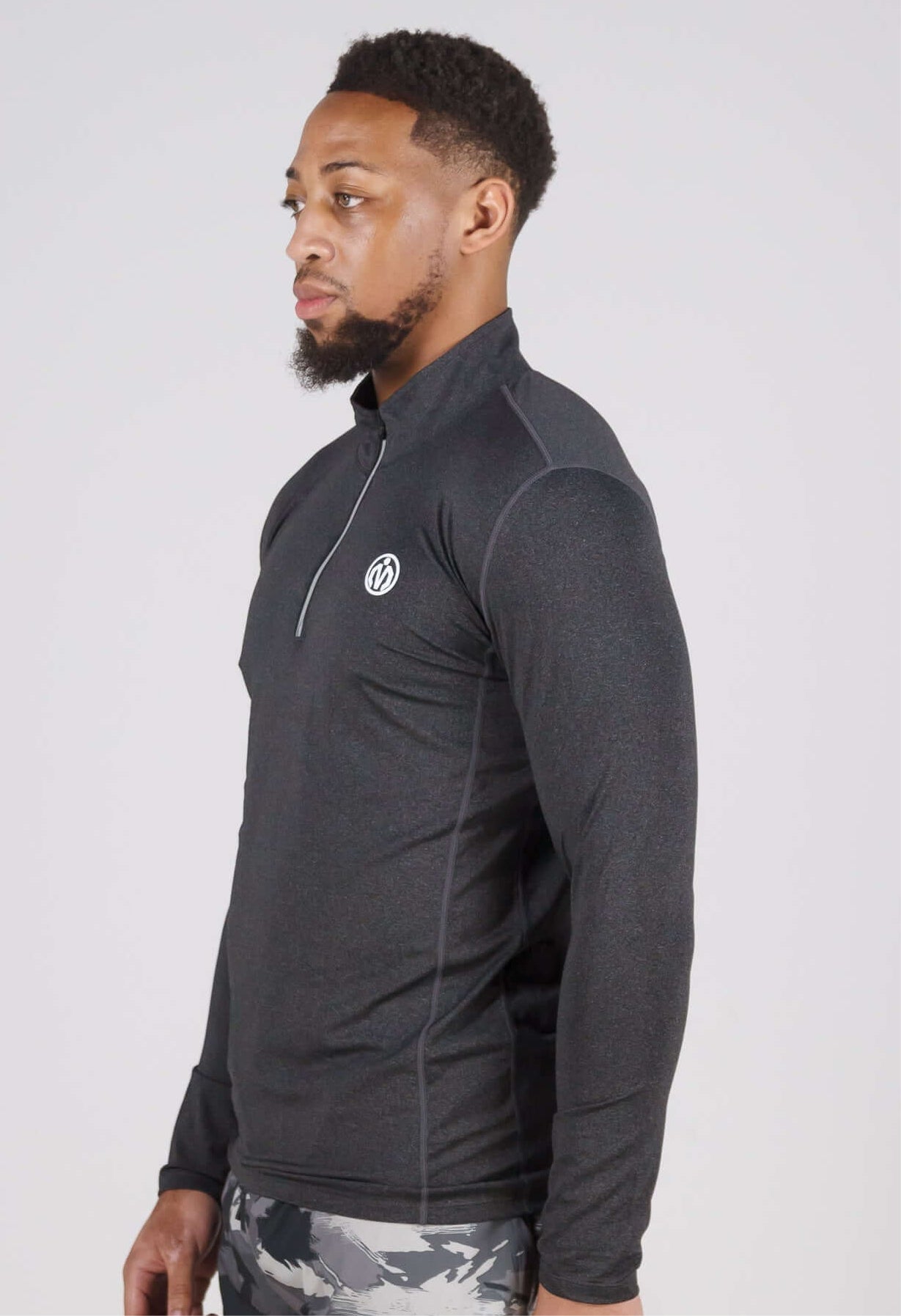 Long Sleeve Dry-Fit Training Top - Pinnacle Dry-Fit Long Sleeve Half Zip Training Top