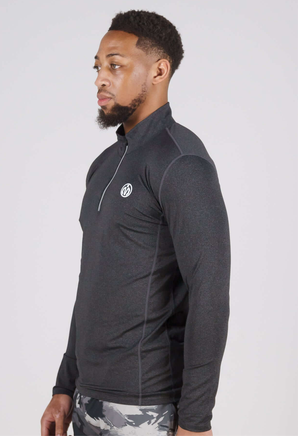 Pinnacle Dry-Fit Long Sleeve Half Zip Training Top