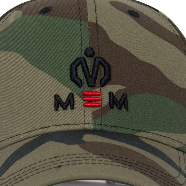 army print baseball cap with 3d embroidery