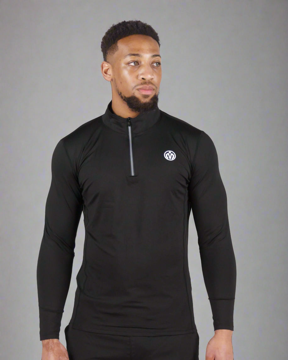 Pinnacle Dry-Fit Long Sleeve Half Zip Training Top