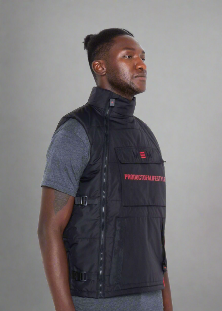 MEMFitness Armour Gilet waist jacket