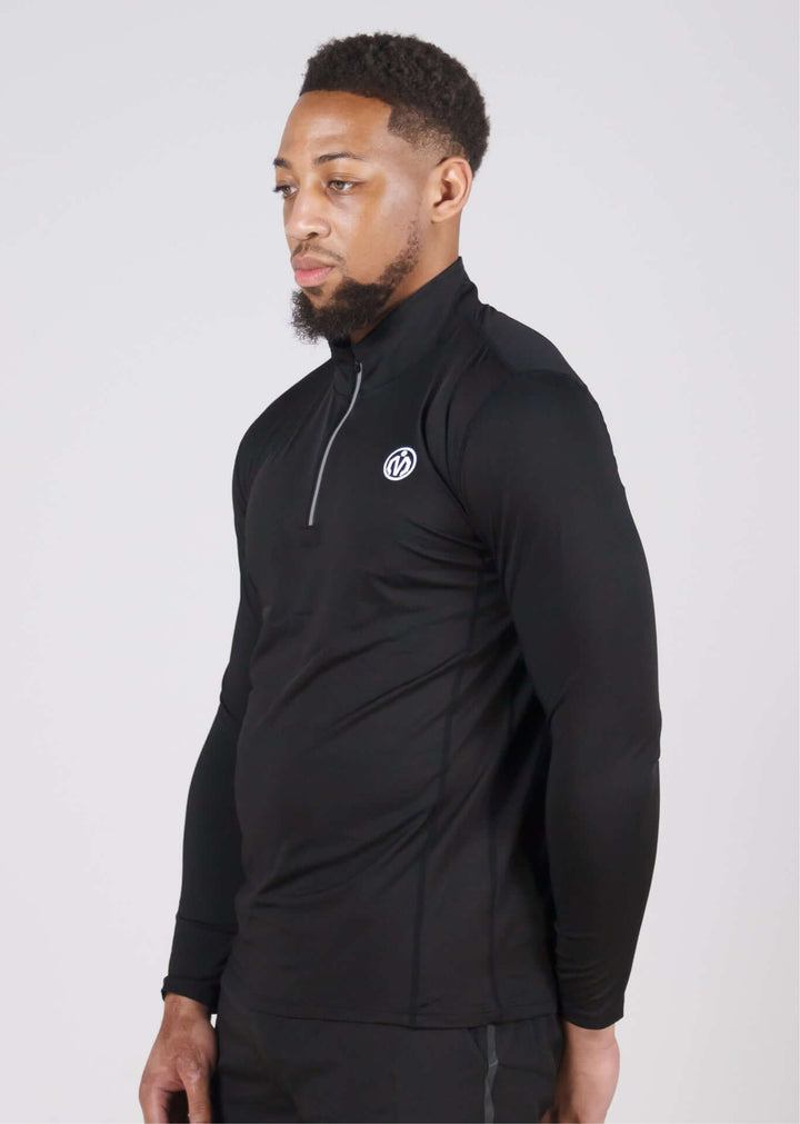 Pinnacle Dry-Fit Long Sleeve Half Zip Training Top